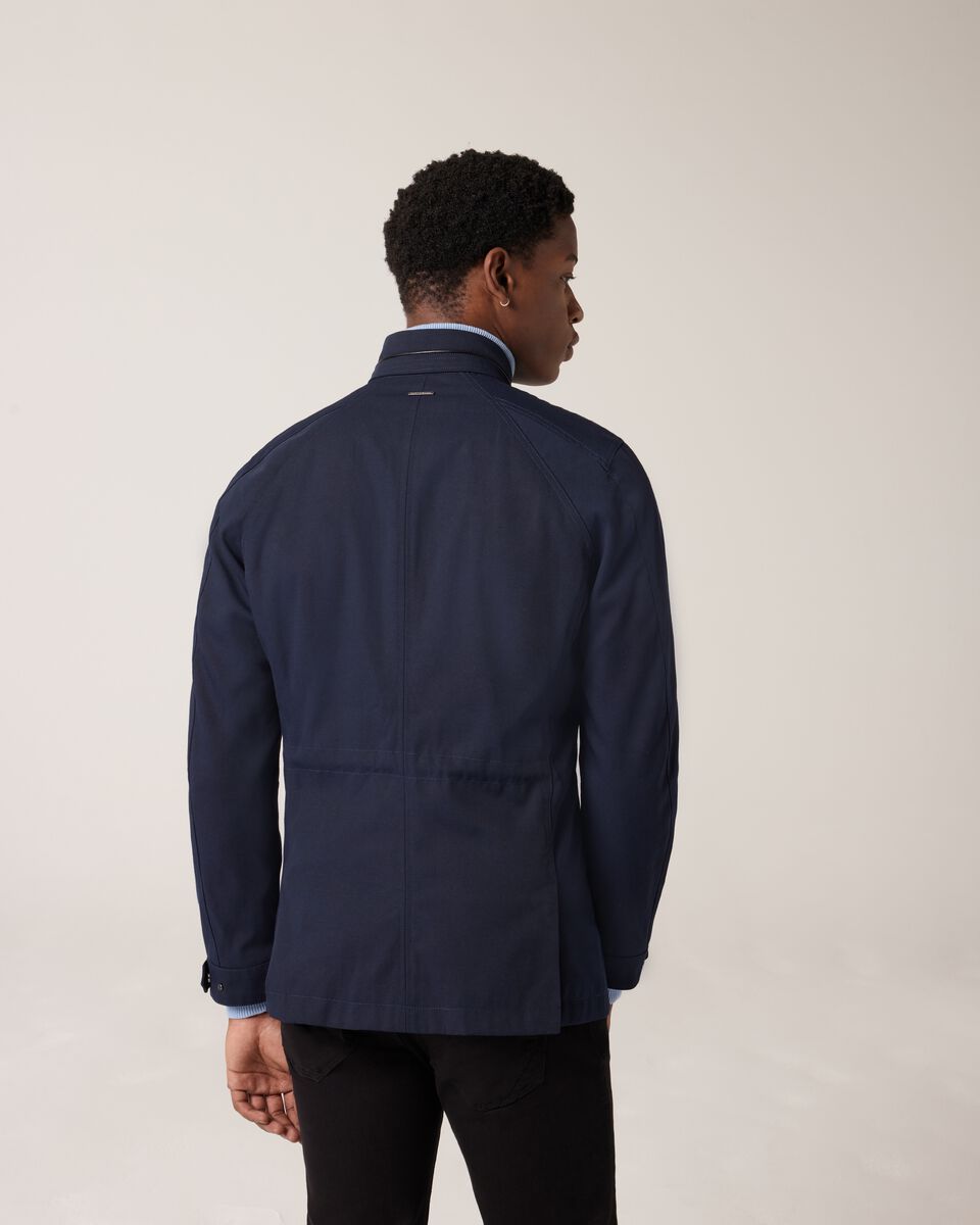 4 Pocket Utility Tech Jacket, Navy, hi-res